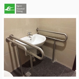 SS304 Inox Stainless Steel Handicap <strong>Grab</strong> <strong>Bar</strong> for Bathroom for Disabled Elderly Old Man - Product Image 3