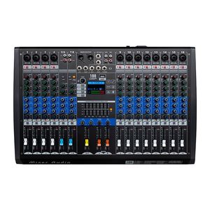 Console de mixage audio professionnelle USB, mixeur audio multicanal avec effets pour enregistrement sur scène et système de sonorisation - Product Image 1