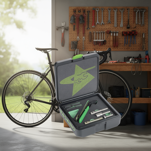 Kit d'outils de réparation de vélo Fasano, ensemble de 8 pièces avec outils à poignée verte pour l'entretien et la réglage des vélos - Product Image 3