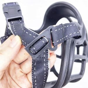 Gran oferta, personalización personalizada, bozal de perro de nailon suave a la moda, bozal de malla ajustable abierto para perros, bozal para perros y Mascotas - Product Image 6