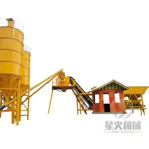 Portable Concrete Cement Ready Dry Wet Mixing Batching Plant Beton Plant Machine Concrete Mobile Concrete Plant