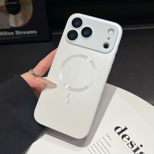 Estuche de carga inalámbrica magnética para iPhone 17 16 15 14 13 12 11 Pro Max 17 Air 16E cubierta de protección de lente de vidrio de silicona - Product Image 2