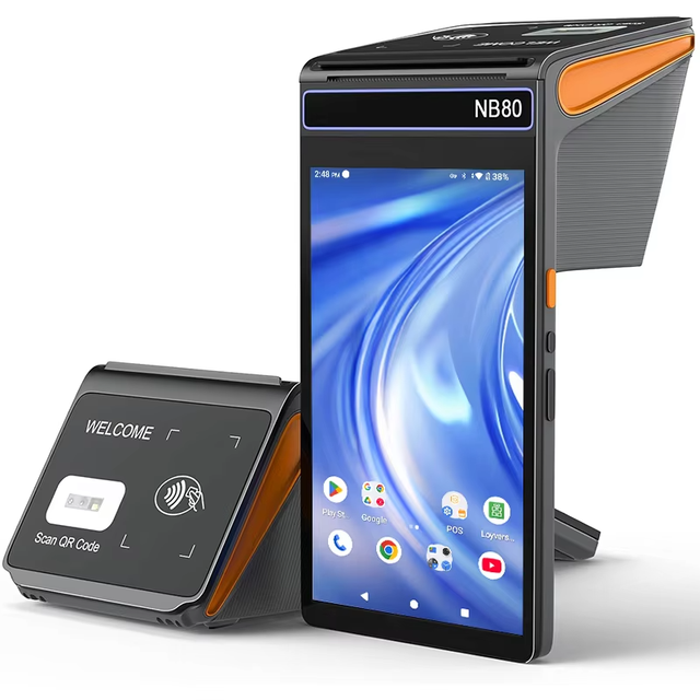 OEM Android Pos Terminal With 6400mah Battery 58mm Printer Pos Terminal Manufacturers Smart Nfc Pos Terminals