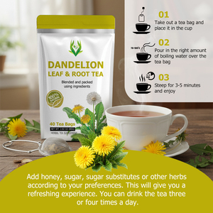 Fabricant de compléments alimentaires, sachets de thé minceur, 100% naturel, thé aux feuilles et racines de pissenlit, favorise la digestion, améliore le métabolisme - Product Image 2