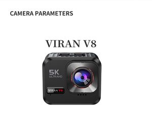 Videocamera Sportiva Impermeabile IP68 per Esterni, Sensore COMS 4K 60 Fps, Wi-Fi <span class=keywords><strong>Pro</strong></span>, Angolo Ampio 160°, Videocamera per Casco con EIS, Fotocamera Sportiva 5K - Product Image 6