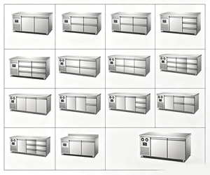 Refrigerador de Acero Inoxidable de 2 Puertas para Cocina Comercial, Precio de Fábrica, para Uso en Hoteles - Product Image 5