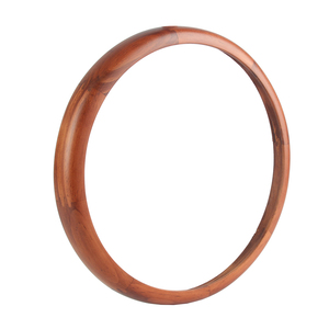 Bộ Phận Đồng Hồ Kích Thước Tùy Chỉnh Màu Sắc Gỗ Thật Làm Khung Gỗ Tròn Cho Đồng Hồ Treo Tường - Product Image 4