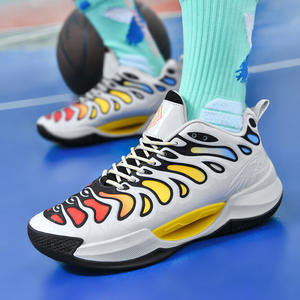 Men's Casual High-Top Sneakers for <strong>Outdoor</strong> Use Cross-Border Four Seasons Luminous <strong>Basketball</strong> <strong>Shoes</strong> for Men Foreign Trade - Product Image 3