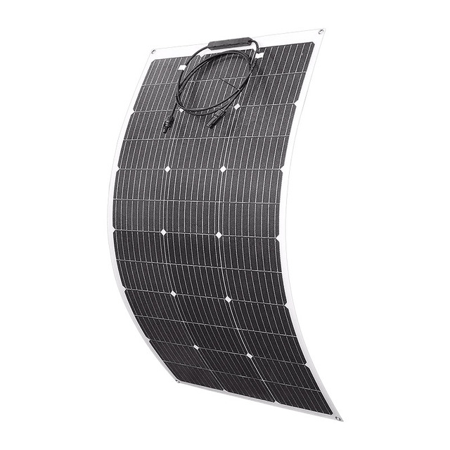 Best Price Flexible Solar Panel 18V 36V Thin Film Solar Panels 50W 100W 150W 200W PV Panels for Caravans RVs Trailers Golf Carts