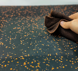 Tapis de sol en caoutchouc pour salle de sport de haute qualité, facile à nettoyer, antidérapant, revêtement de sol en caoutchouc emboîtable - Product Image 4