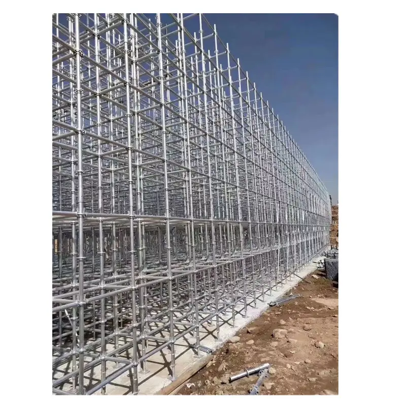 High Qualtity construction building scaffold material ring lock echafaudage galvanized andamios layher