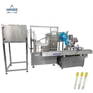 Automatic plastic test tube filling machine cryo tubes liquid filling and sealing machine