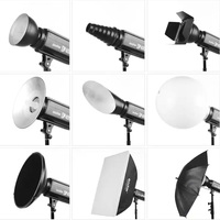 Godox DP400II 400Ws GN65 Flash de estudio profesional con sistema Godox 2,4G inalámbrico X incorporado ofrece disparo creativo