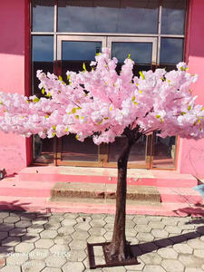 Flor de Sakura árbol otros decorativo FLORES PLANTAS alto Artificial blanco <span class=keywords><strong>Wisteria</strong></span> Árbol de la flor cereza - Product Image 3