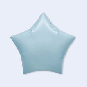 Ballon de mariage Party Love Star 45cm bleu élégant pour la décoration de mariage - Product Image 1