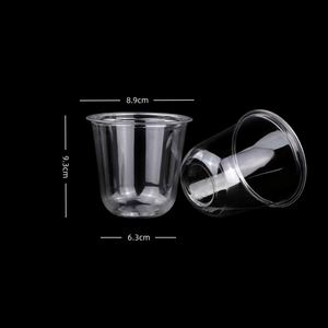 Copas de Vino de Plástico Cristalino Personalizadas de 12 oz, Vasos Transparentes Clásicos para Mascotas, Ideales para Reuniones, Bodas, Cumpleaños, Cócteles, Fiestas de Navidad - Product Image 2