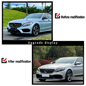 Kit <span class=keywords><strong>de</strong></span> carrosserie <span class=keywords><strong>de</strong></span> pare-chocs <span class=keywords><strong>de</strong></span> haute qualité pour <span class=keywords><strong>Mercedes</strong></span>-Benz <span class=keywords><strong>Classe</strong></span> <span class=keywords><strong>C</strong></span> W205 Facelift AMG C63, installation facile à visser, <span class=keywords><strong>crochet</strong></span> <span class=keywords><strong>de</strong></span> <span class=keywords><strong>remorquage</strong></span> - Product Image 4