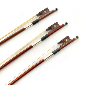 Archet <span class=keywords><strong>de</strong></span> <span class=keywords><strong>violon</strong></span> en bois <span class=keywords><strong>de</strong></span> Brésil <span class=keywords><strong>de</strong></span> qualité supérieure pour débutant, tailles 4/4, 3/4, 1/2, 1/4, 1/8, 1/10 - Product Image 4