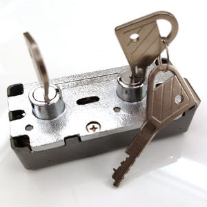 Serrure à double pêne interchangeable Value WTS01 pour <span class=keywords><strong>coffre</strong></span>-<span class=keywords><strong>fort</strong></span>, armoires bancaires, cylindres de serrure - Product Image 4