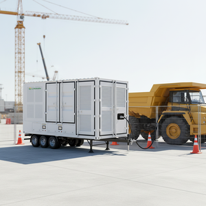 Fournisseur personnalisé de systèmes BESS : Système mobile de stockage d'énergie et de recharge de véhicules électriques haute efficacité 1,254 MWh 400 kW pour applications C&I - Product Image 2
