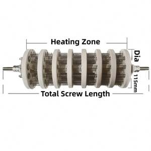 Élément chauffant tubulaire radiant en céramique pour four, élément chauffant en céramique pour four industriel, élément chauffant en céramique pour chaudière à vapeur - Product Image 4