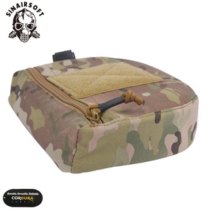 Pochette de transport pour porte-plaques Sinairsoft AVS JPC CPC, sacoche camouflage MOLLE, sac banane Emerson Multi-camo - Product Image 5