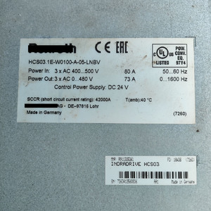HCS03.1E-W0100-A-05-LNBV ขับเคลื่อน HCS03.1E-W0100-A-05-LNBV อินดราไดร์ฟซีรีย์ C HCS03.1E-W0100-A-05-LNBV อินดราไดร์ฟซีรี่ย์ D - Product Image 4