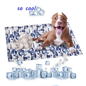 Custom Size Dier Waterdichte Mat Wasbare Outdoor Ice Reizen Pad Slapen Zomer Kat Ijs Hond Huisdier Koeling Mat