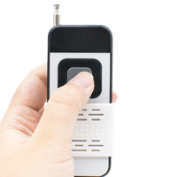 Télécommande de porte de garage 433 MHz 1 bouton Code d'apprentissage 1527 Contrôleur sans fil longue portée Émetteur 2CH pour interrupteur Tuya