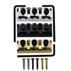Écrou de blocage double 42 mm 43 mm pour guitare électrique, écrou de blocage de trémolo avec clé, écrou de blocage de cordes style <span class=keywords><strong>Floyd</strong></span> <span class=keywords><strong>Rose</strong></span> - Product Image 1