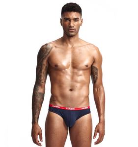 Slip da <span class=keywords><strong>Uomo</strong></span> in <span class=keywords><strong>Cotone</strong></span>, Boxer Aderenti a Vita Media, Confezione per Intimo Maschile - Product Image 4