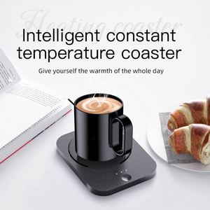 IStapromo Gifts Temperature Control Self Heating Electric Mug Coffee Heater Cup 55 Degree Ceramic Smart Mug Warmer - Product Image 4