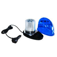 Dc10-30v haute qualité rouge bleu led flash 1W 12 LED rotatif mini led balise bleu blanc vert violet jaune lumière de balise