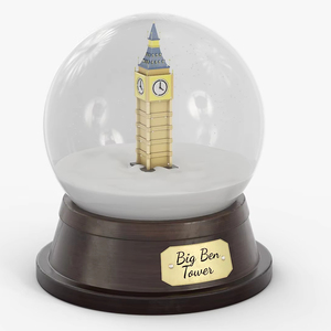 Regalos <span class=keywords><strong>de</strong></span> recuerdo <span class=keywords><strong>de</strong></span> globo <span class=keywords><strong>de</strong></span> nieve Big Ben para turista - Product Image 1