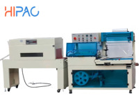 Machine d'emballage automatique sous film rétractable POF pour boîtes de carton de produits alimentaires et de boissons, haute productivité, Hipac Electric