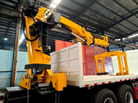 Grue à portique SHACMAN 3 tonnes de qualité supérieure et à prix compétitif avec pince à briques, haute efficacité et économie de main-d'œuvre
