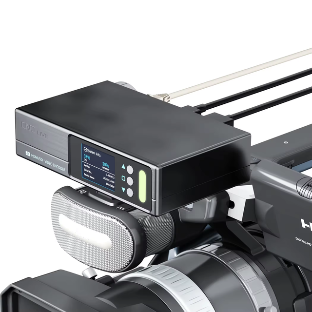 4K30fps H.265/H.264 HD*MI Video Encoder with HTTP M3u8  SRTF RTMP  RTSP UDP  Living Stream to IP
