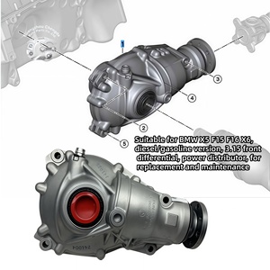 Conjunto de eje de transmisión y diferencial delantero Premium para <span class=keywords><strong>BMW</strong></span> X5E70 X6E71 <span class=keywords><strong>Tracción</strong></span> en las cuatro ruedas 31507594315 3,15 Ratio - Product Image 2