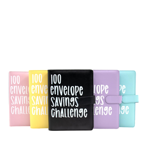 Planificador de presupuesto financiero de cuero PU de calidad superior, sobres en efectivo de 100 días, Desafíos de <span class=keywords><strong>ahorro</strong></span>, planificación de libros para ahorrar $5050 - Product Image 5