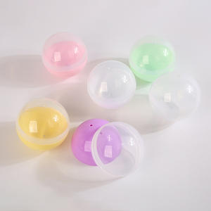 Cápsula de juguete con forma de huevo de máquina sorpresa, con diseño de concha redonda de color macaron, de 10 cm de diámetro, tamaño grande, al por mayor - Product Image 6