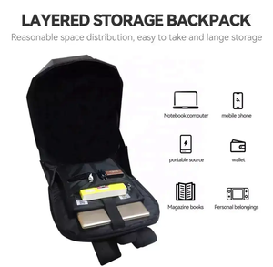 Hiệp sĩ không thấm nước Xe Máy mắt ba lô LED hoạt hình tính năng thể thao ngoài trời túi dây kéo đóng cửa cho điện thoại di động ứng dụng cưỡi - Product Image 6