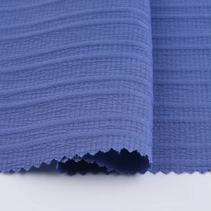 Nouveautés 2026 <span class=keywords><strong>YVES</strong></span> Tissu froissé tissé 100% polyester 115 GSM certifié GRS pour textiles durables - Product Image 6