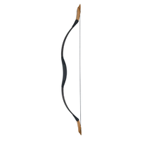 Arc Recurve Traditionnel Rising Sun God 20 lb avec Ensemble de Flèches – Équipement de Chasse et d'Entraînement en Plein Air pour Débutants – Corde d'Arc en Bois et Résine