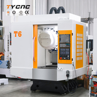 Centro de Mecanizado Vertical de 3 Ejes T6 con Certificación CE, Husillo BT30, Centro de Perforación y Roscado CNC
