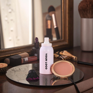 Maquillaje mineral Spray de acabado líquido y niebla de ajuste con purpurina Hidratante Primer Efecto de brillo y niebla facial - Product Image 6
