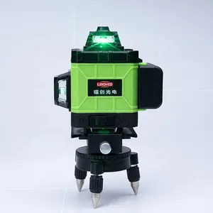 ليزر سهل التشغيل ذاتي التسوية, شعاع أخضر متقاطع بالليزر 16 خط 360 مستويات الليزر