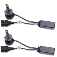 Système d'éclairage automobile DEAO V12 75W IP67 étanche 12V 12000 Lumens 6000K Canbus LED pour voiture avec ampoules 9005 H4 H7 H11