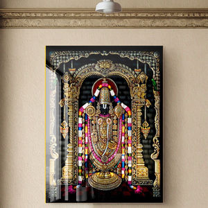 Venkatesh красочная Хрустальная картина Настенный декор для гостиной Будда настенное искусство с холщовой основой - Product Image 2