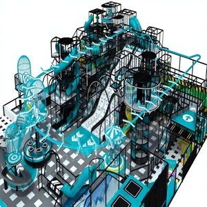 Equipo de Juego Modular de Alta Jugabilidad con Diseños Variados, Laberinto de Juegos Blandos para Interiores, Versátil para Parques de Diversiones - Product Image 3