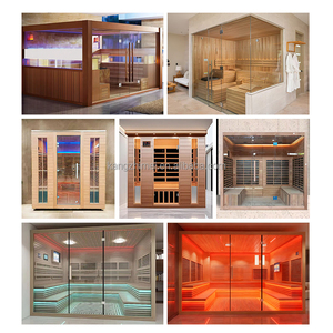 Hot-bán trong kho hồng ngoại phòng tắm hơi, nhà sử dụng hồng ngoại phòng tắm hơi, ánh sáng màu đỏ trị liệu nhà ngả ghế phòng tắm hơi - Product Image 2